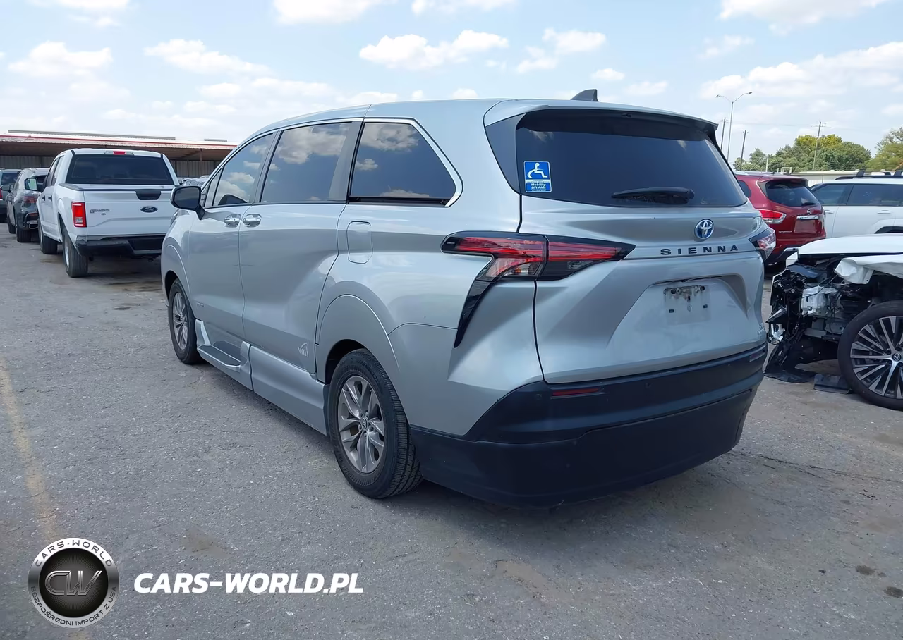 2021 Toyota Sienna Xle VIN:5TDYRKEC2MS061490 - 3