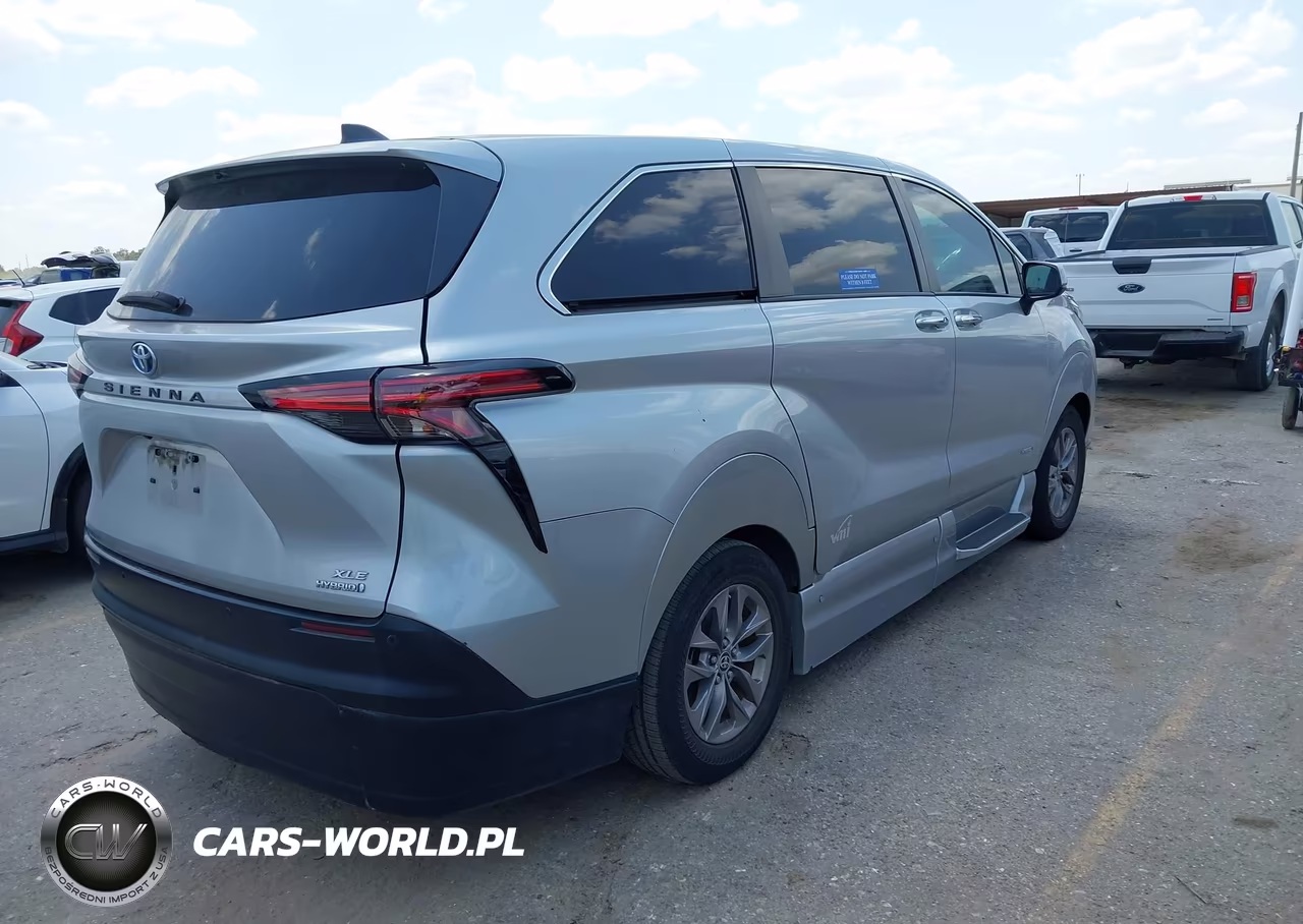 2021 Toyota Sienna Xle VIN:5TDYRKEC2MS061490 - 4