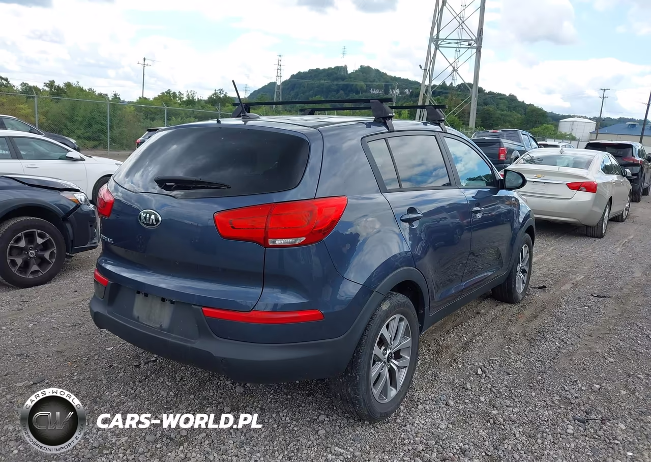 2016 Kia Sportage Lx VIN:KNDPBCAC0G7878421 - 4