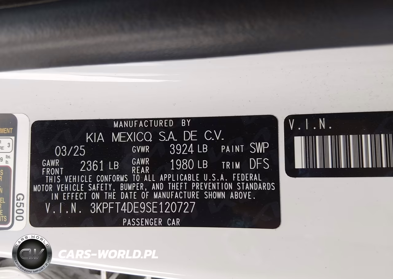 2025 Kia K4 Lxs VIN:3KPFT4DE9SE120727 - 9