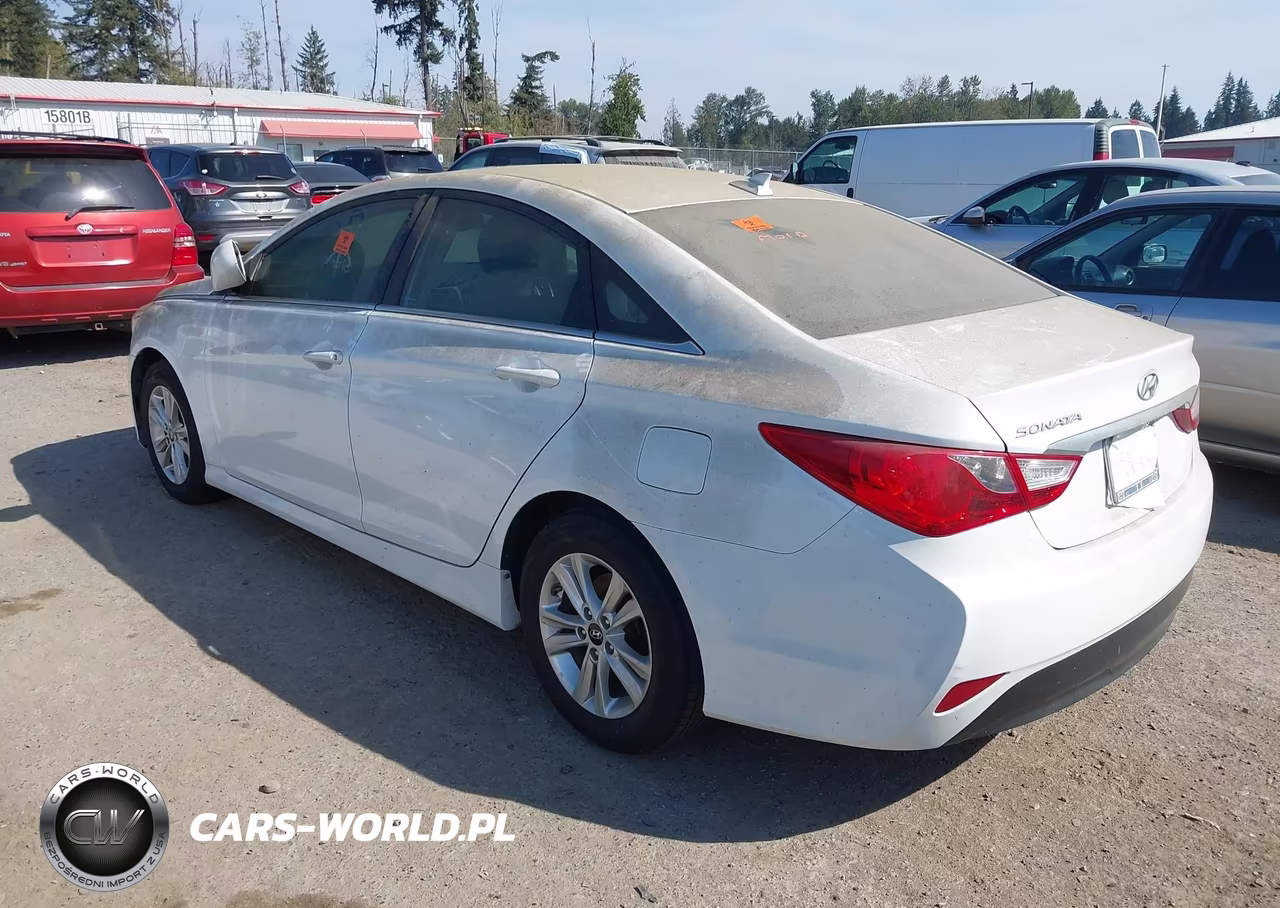 2014 Hyundai Sonata Gls VIN:5NPEB4AC5EH930681 - 3