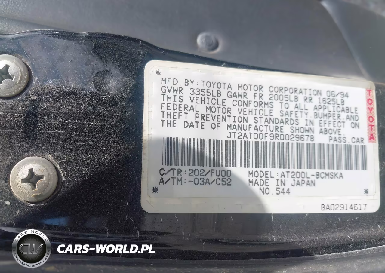 1994 Toyota Celica St VIN:JT2AT00F9R0029678 - 9