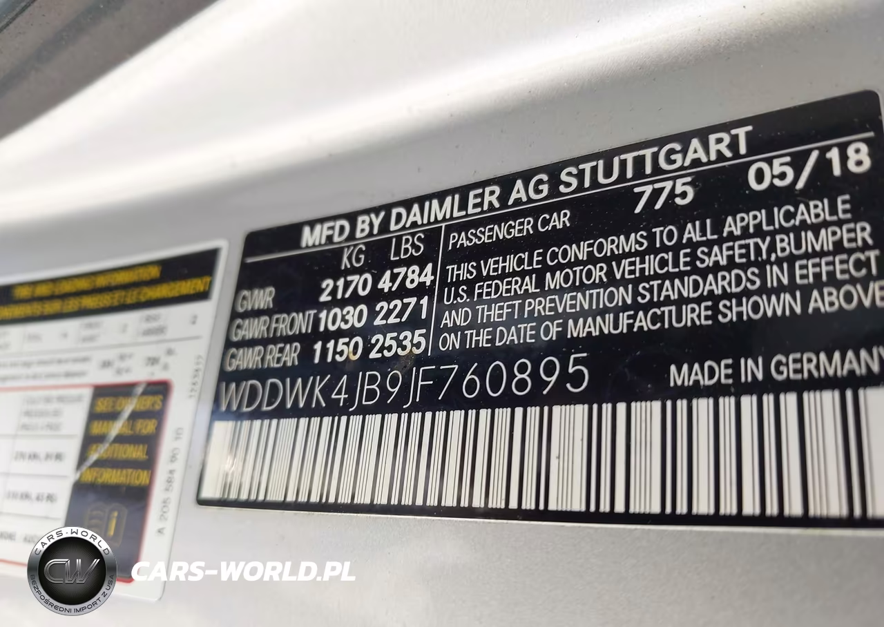 2018 Mercedes-Benz C 300 VIN:WDDWK4JB9JF760895 - 9