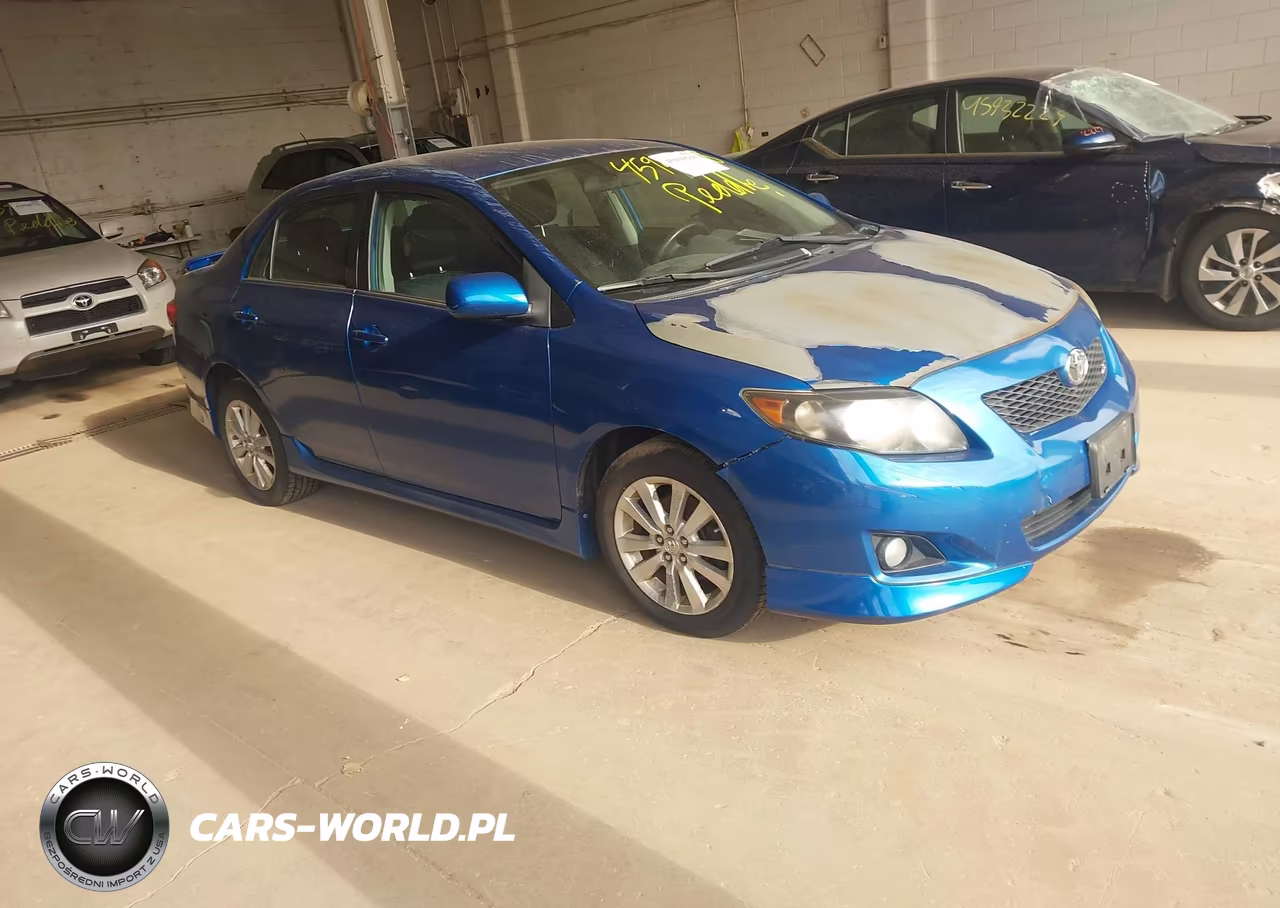 2009 Toyota Corolla S VIN:1NXBU40E29Z016654 - 1