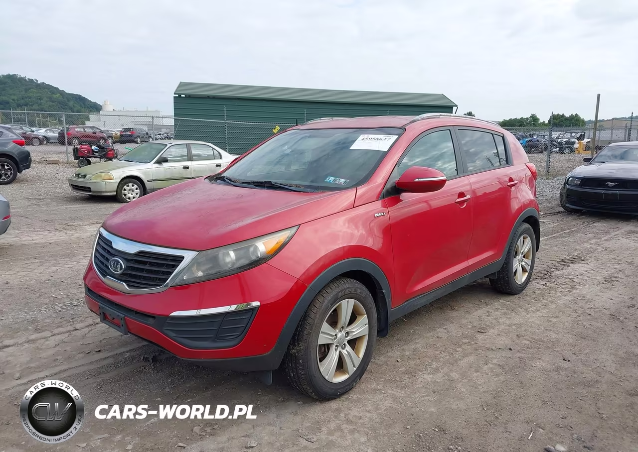 2012 Kia Sportage Lx VIN:KNDPBCA29C7207167 - 2