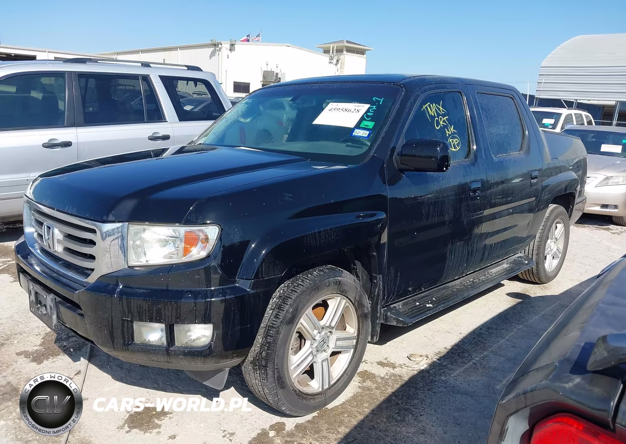 2012 Honda Ridgeline Rtl VIN:5FPYK1F57CB004162 - 2