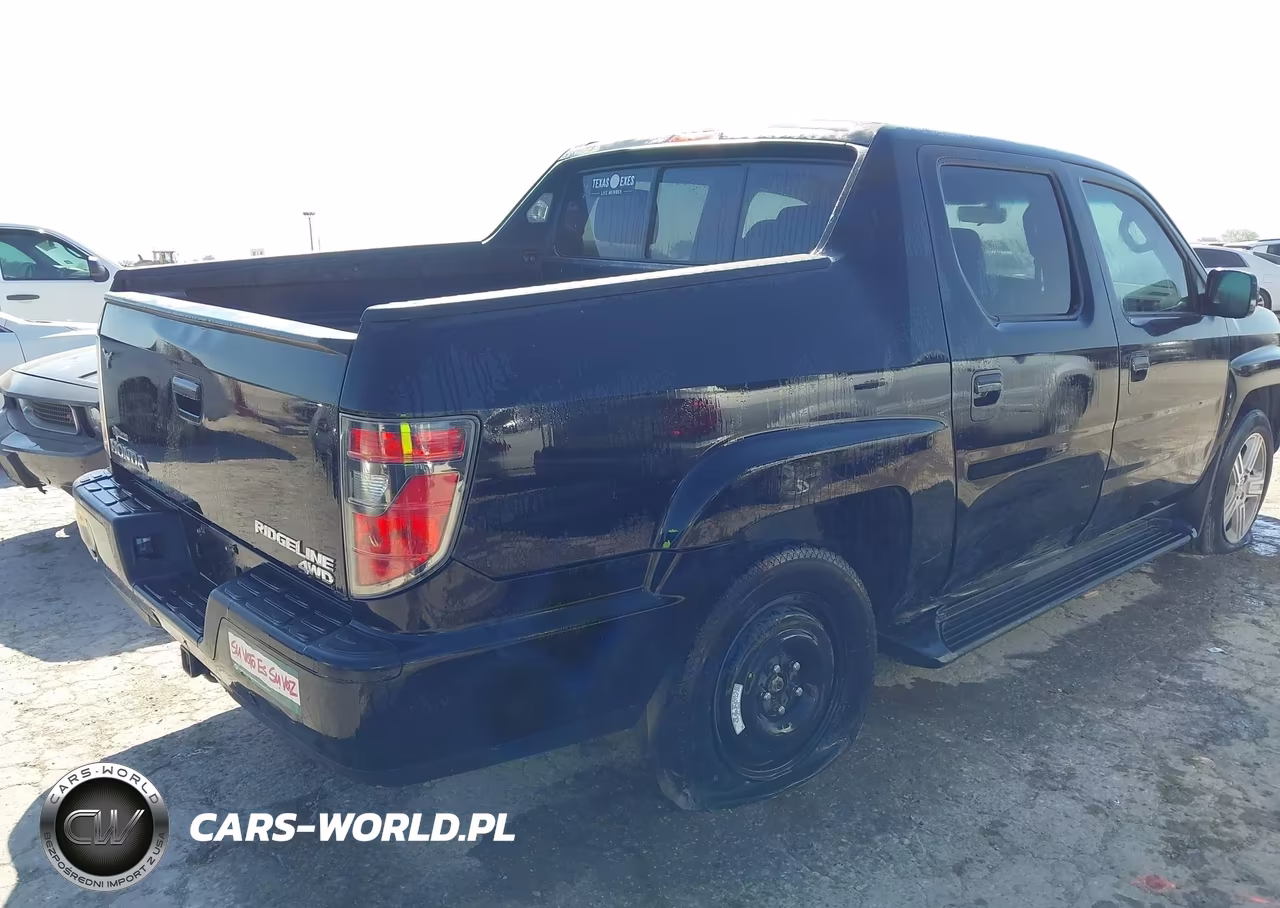 2012 Honda Ridgeline Rtl VIN:5FPYK1F57CB004162 - 4