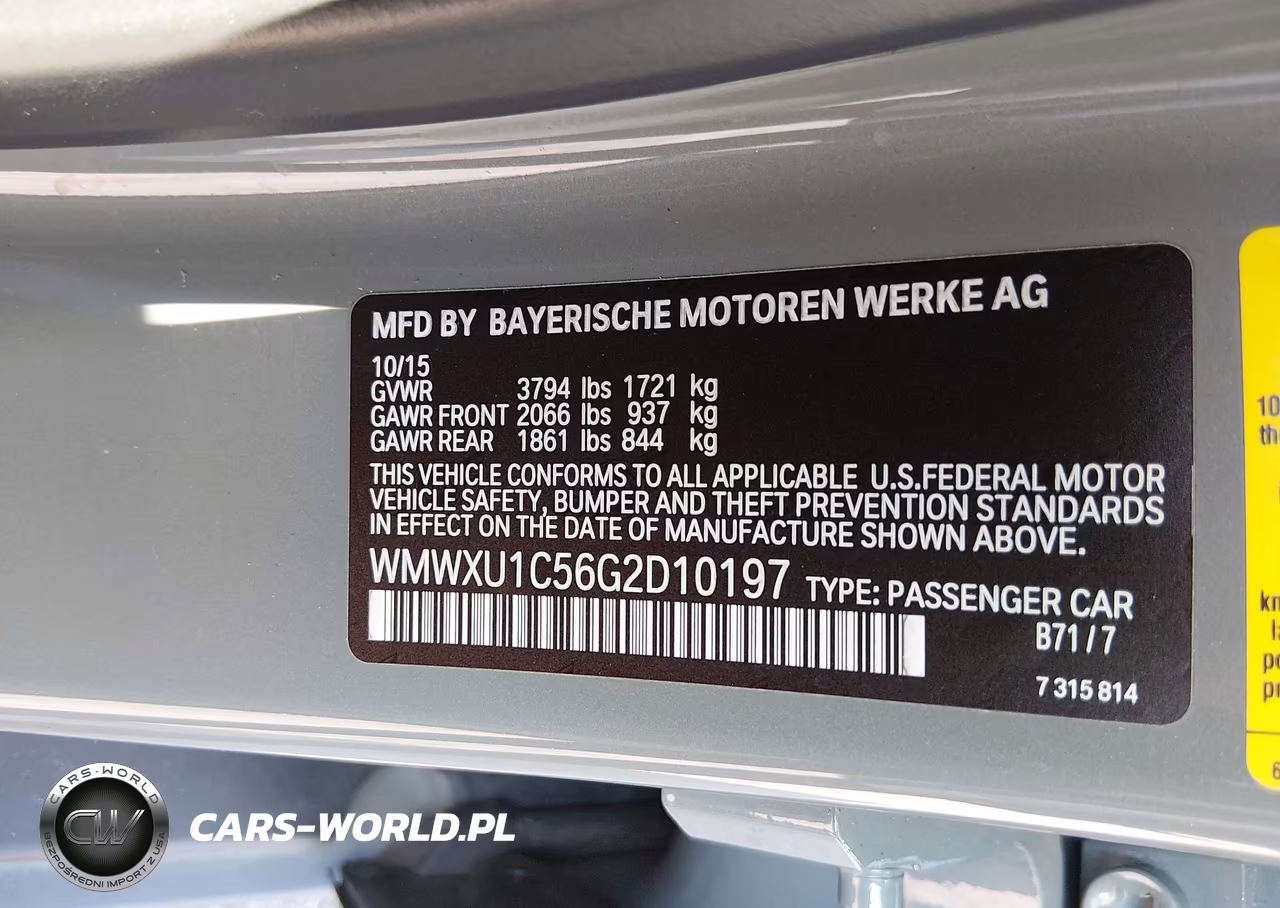 2016 Mini Hardtop Cooper VIN:WMWXU1C56G2D10197 - 9