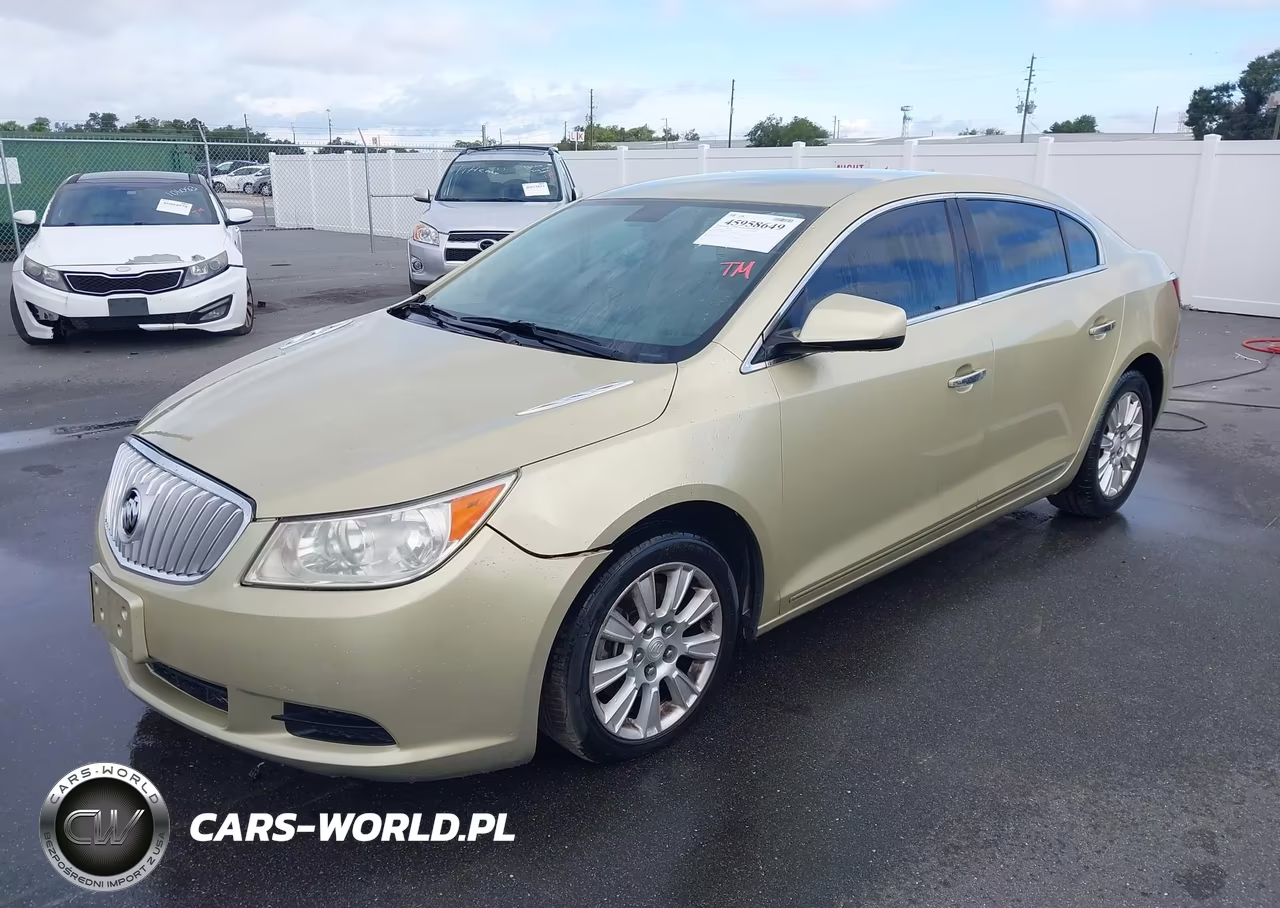 2010 Buick Lacrosse Cx VIN:1G4GB5EG2AF263595 - 2