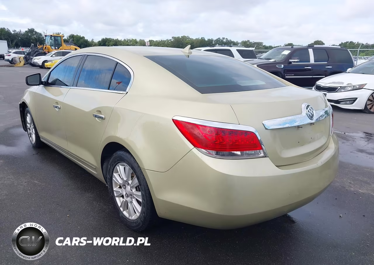 2010 Buick Lacrosse Cx VIN:1G4GB5EG2AF263595 - 3