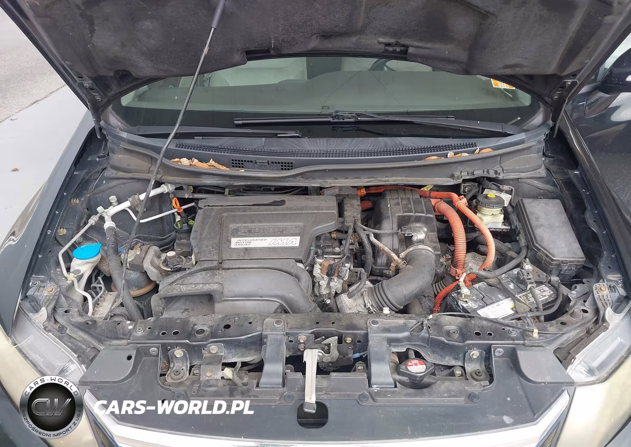 2012 Honda Civic Hybrid VIN:JHMFB4F24CS009022 - 10