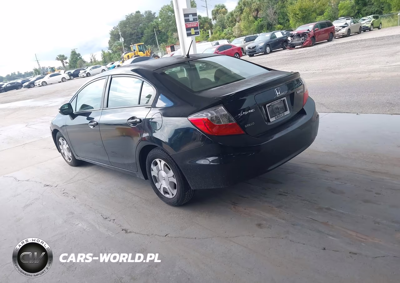 2012 Honda Civic Hybrid VIN:JHMFB4F24CS009022 - 3