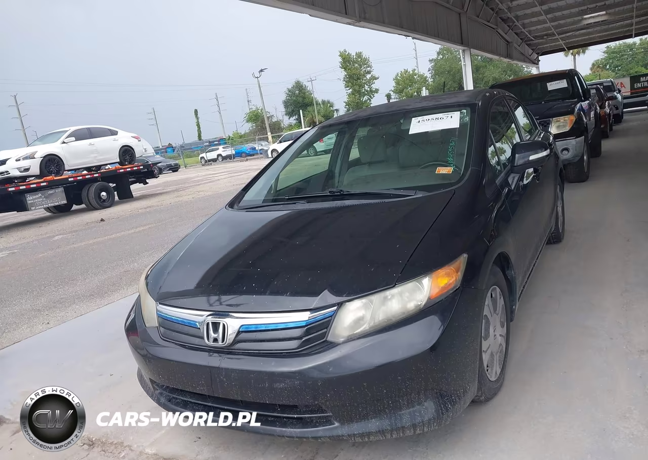 2012 Honda Civic Hybrid VIN:JHMFB4F24CS009022 - 6