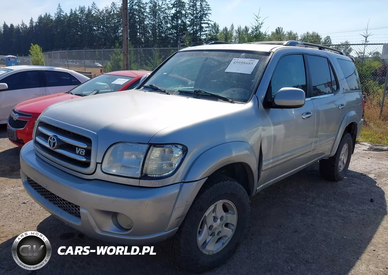 2001 Toyota Sequoia Limited V8 VIN:5TDBT48A21S038512 - 2
