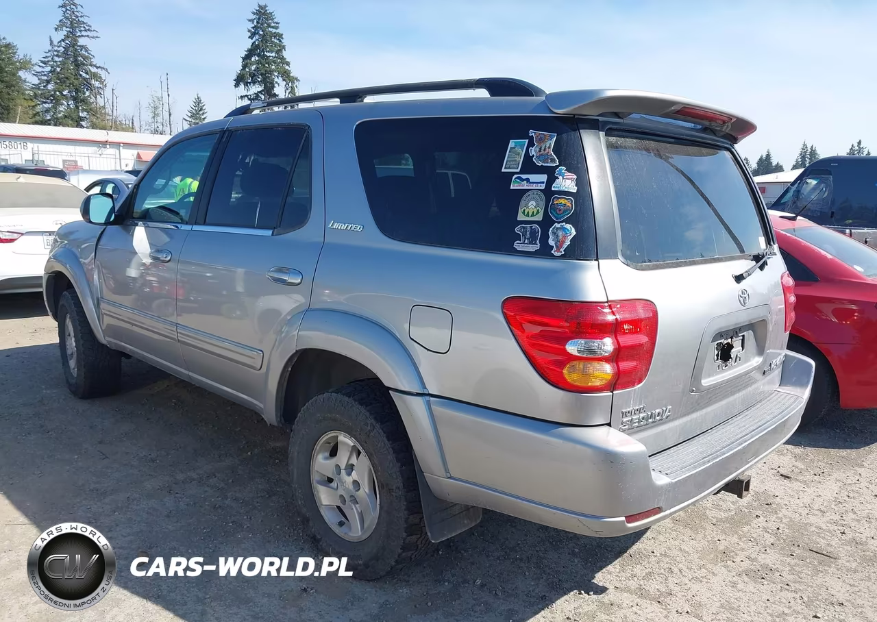 2001 Toyota Sequoia Limited V8 VIN:5TDBT48A21S038512 - 3
