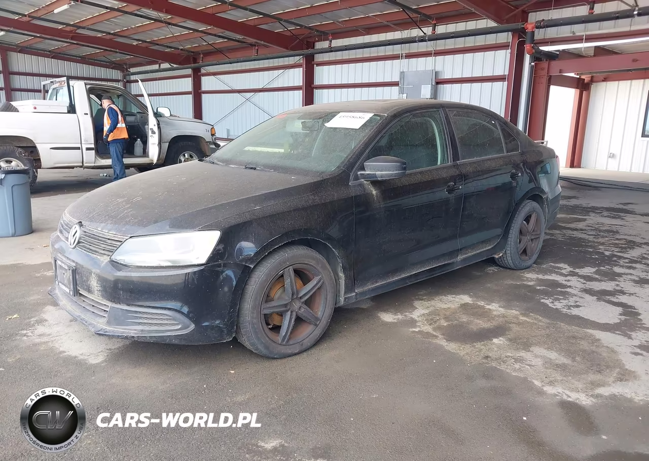 2012 Volkswagen Jetta 2.0L S VIN:3VW2K7AJ6CM337371 - 2