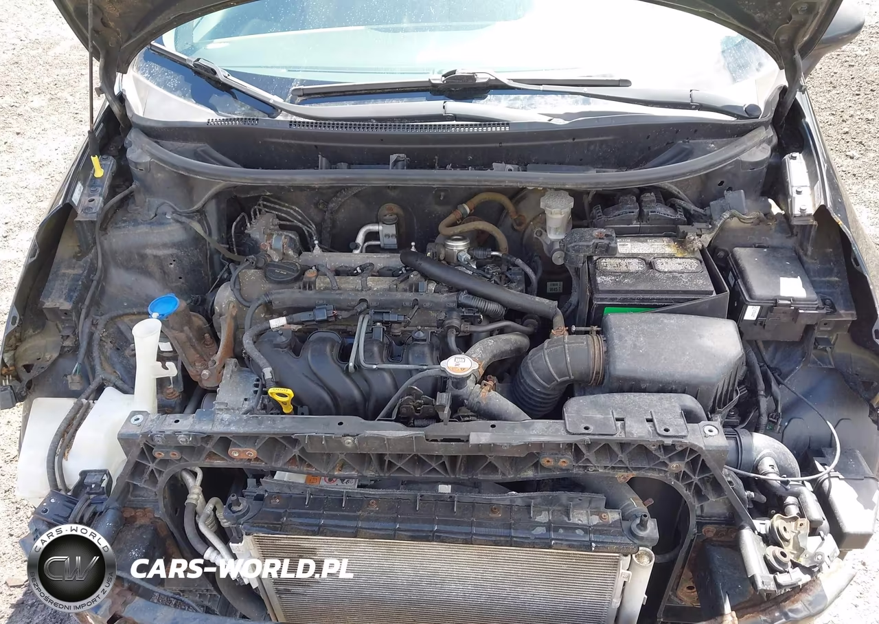 2013 Kia Rio Lx VIN:KNADM4A33D6140405 - 10