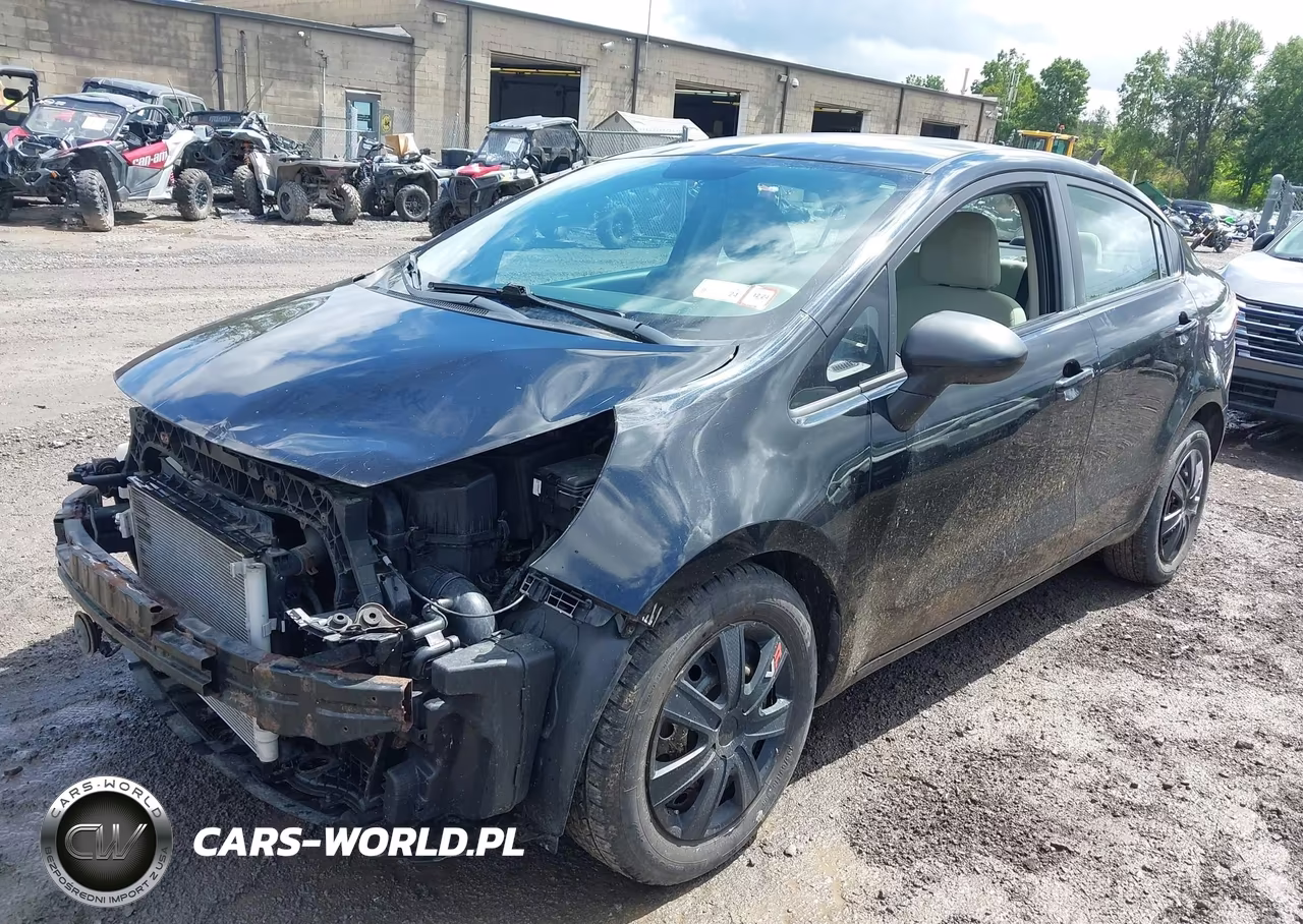 2013 Kia Rio Lx VIN:KNADM4A33D6140405 - 2