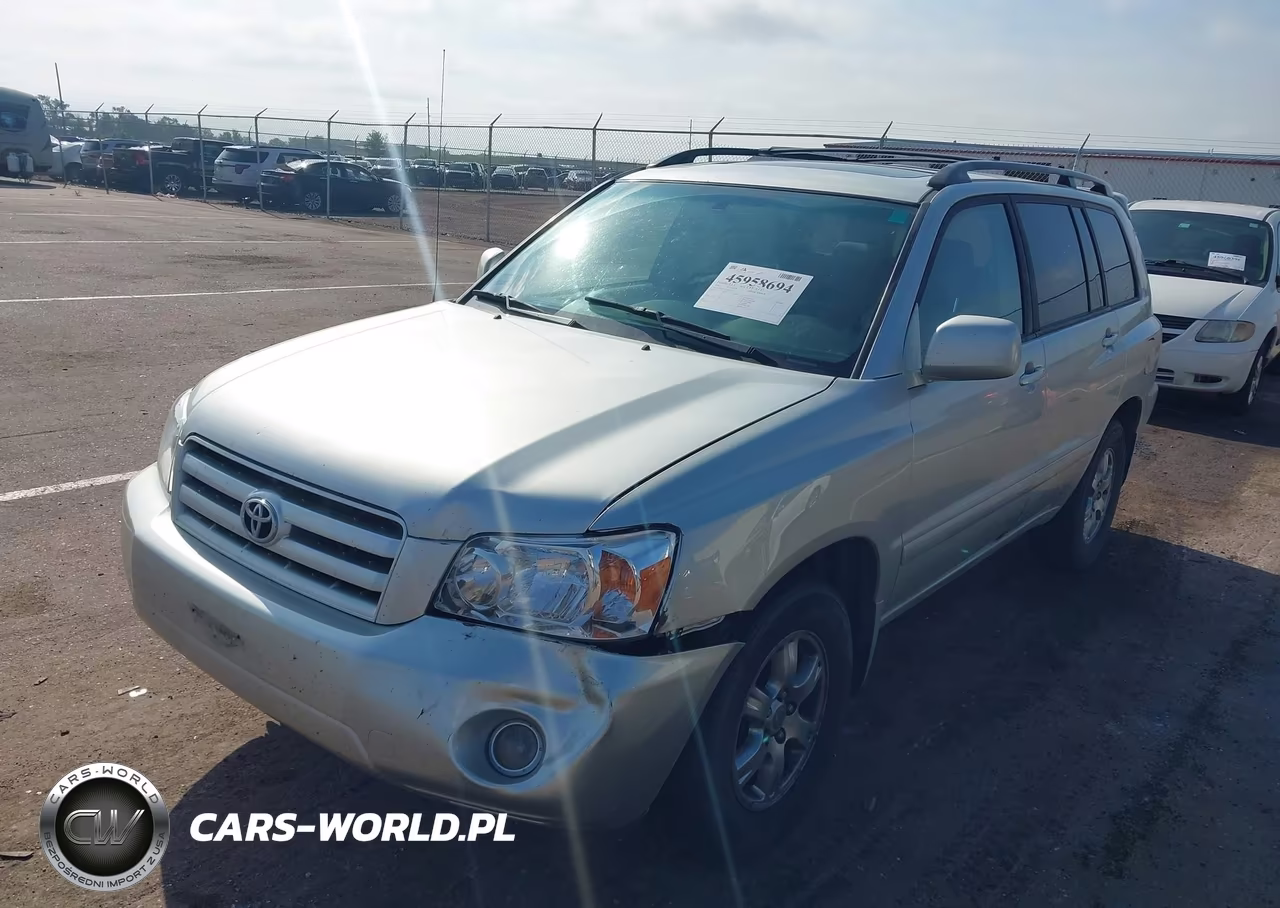 2007 Toyota Highlander V6 VIN:JTEEP21A370205113 - 2