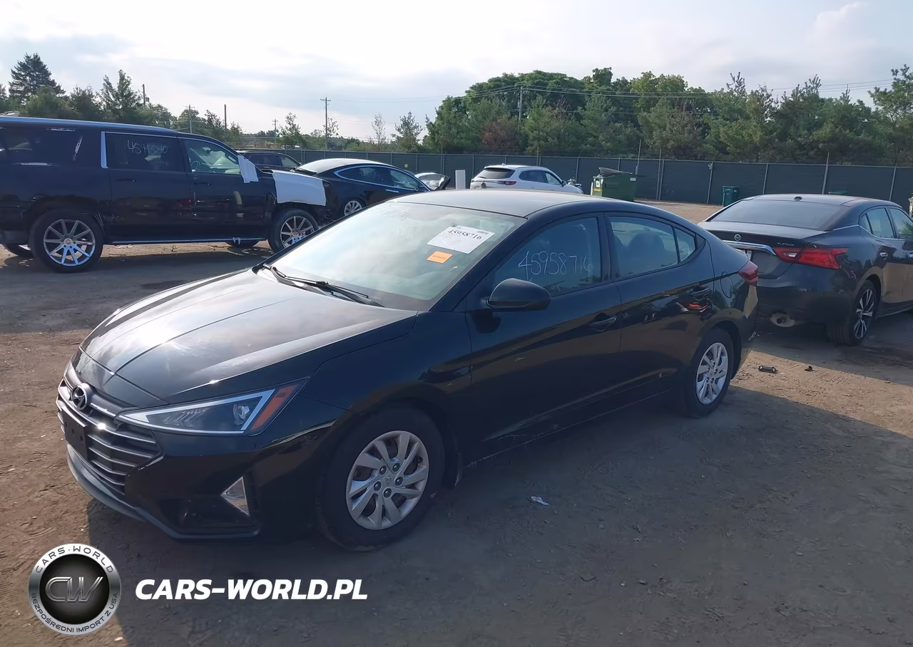 2019 Hyundai Elantra Se VIN:5NPD74LF5KH445134 - 2