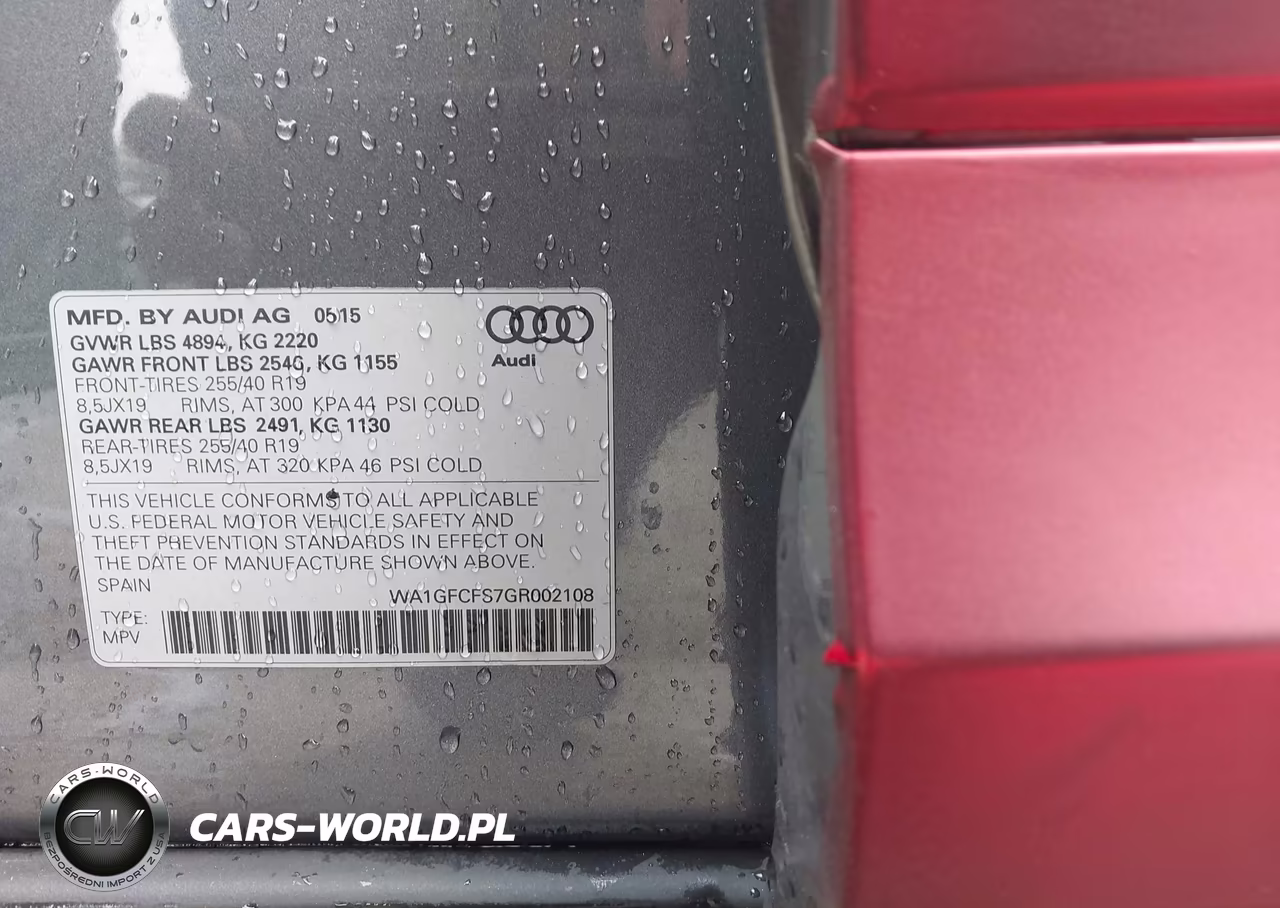 2016 Audi Q3 2.0T Premium Plus VIN:WA1GFCFS7GR002108 - 9