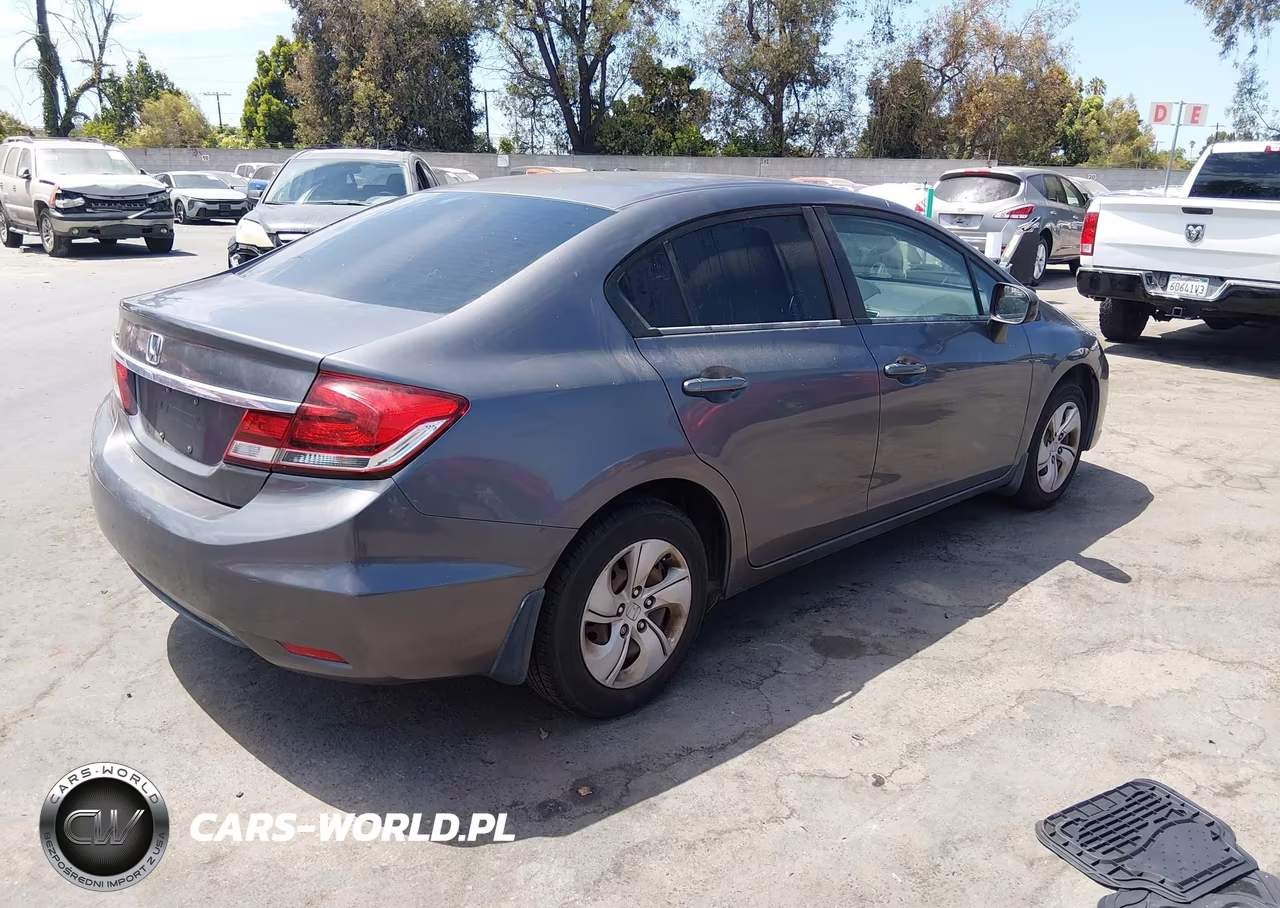 2015 Honda Civic Lx VIN:19XFB2F5XFE294901 - 4