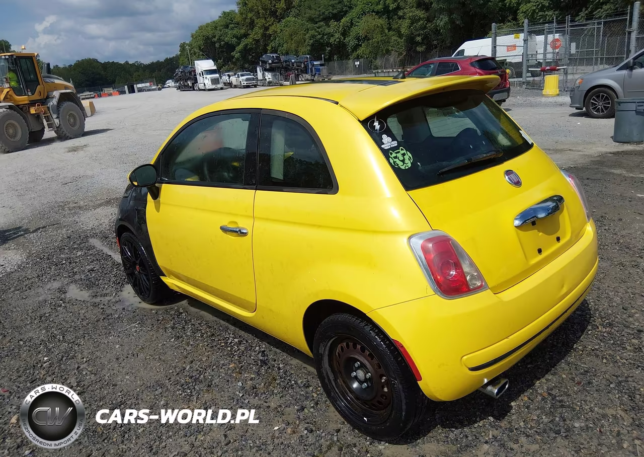 2015 Fiat 500 Pop VIN:3C3CFFAR8FT560604 - 3