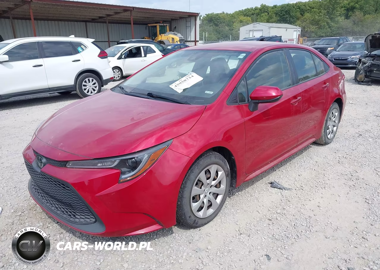 2021 Toyota Corolla Le VIN:JTDEPMAE5MJ182135 - 2