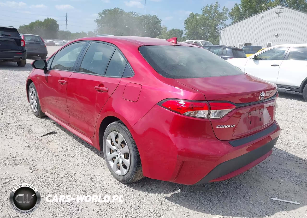 2021 Toyota Corolla Le VIN:JTDEPMAE5MJ182135 - 3