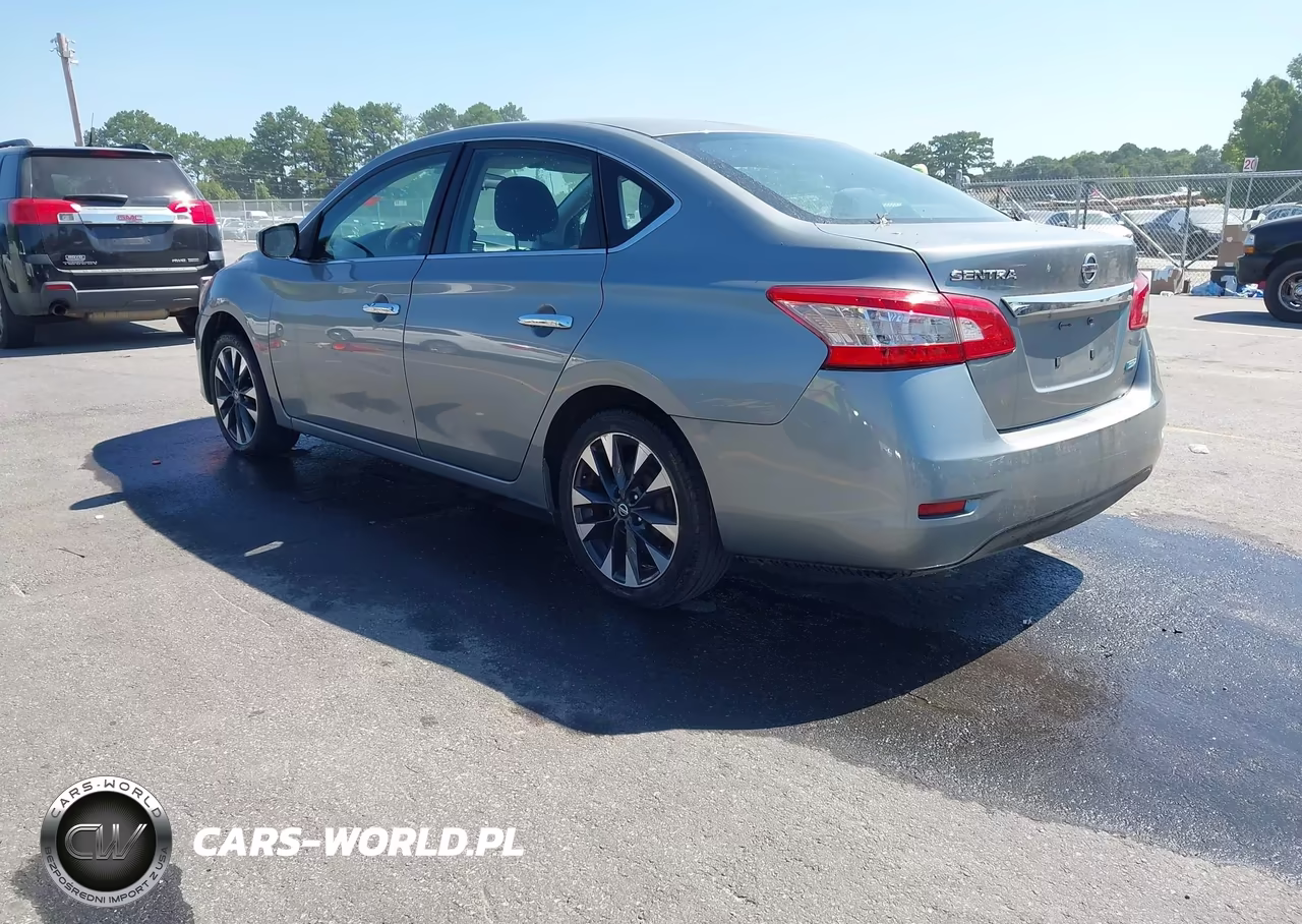 2013 Nissan Sentra Sv VIN:3N1AB7AP3DL666459 - 3