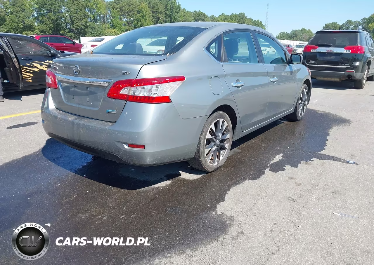 2013 Nissan Sentra Sv VIN:3N1AB7AP3DL666459 - 4