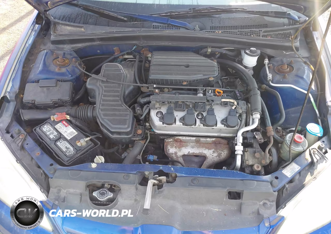 2004 Honda Civic Vp VIN:2HGES16324H631052 - 12