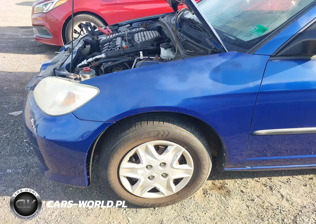2004 Honda Civic Vp VIN:2HGES16324H631052 - 6