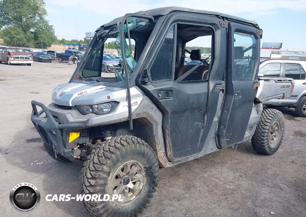 2021 Can-Am Defender Max Limited Cab Hd10 VIN:3JBUUAX45MK001294 - 2
