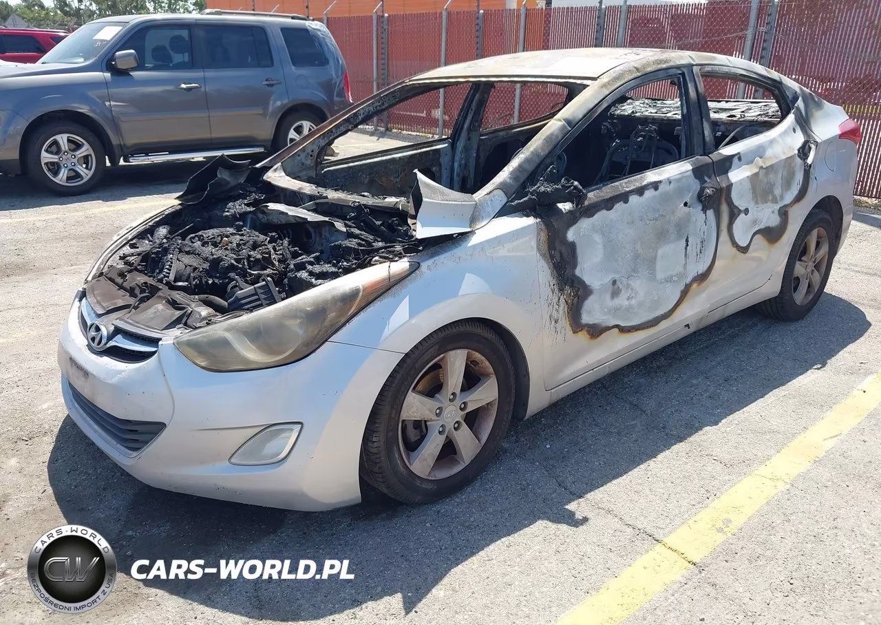 2013 Hyundai Elantra Gls VIN:KMHDH4AE9DU533504 - 2