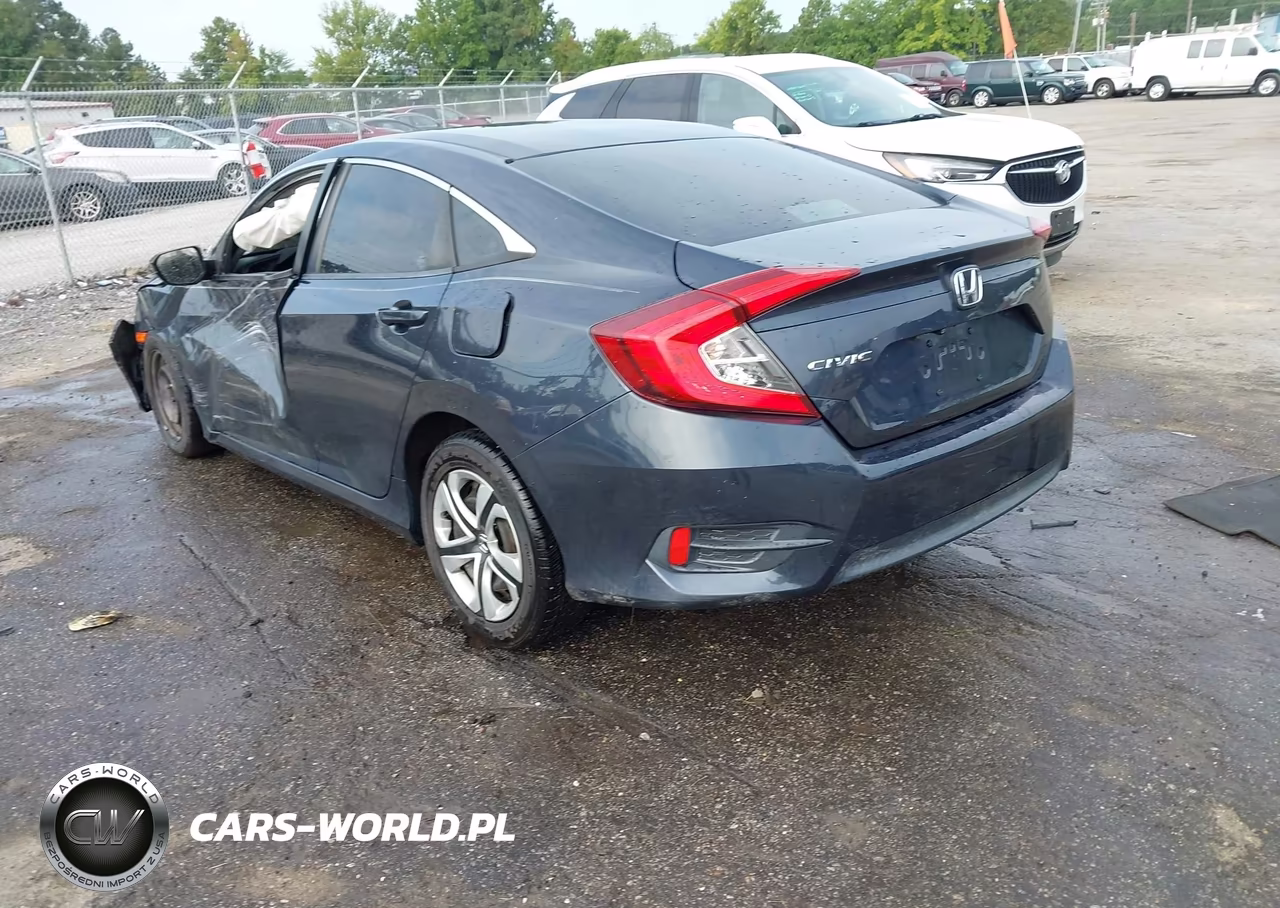 2016 Honda Civic Lx VIN:19XFC2F52GE006299 - 3