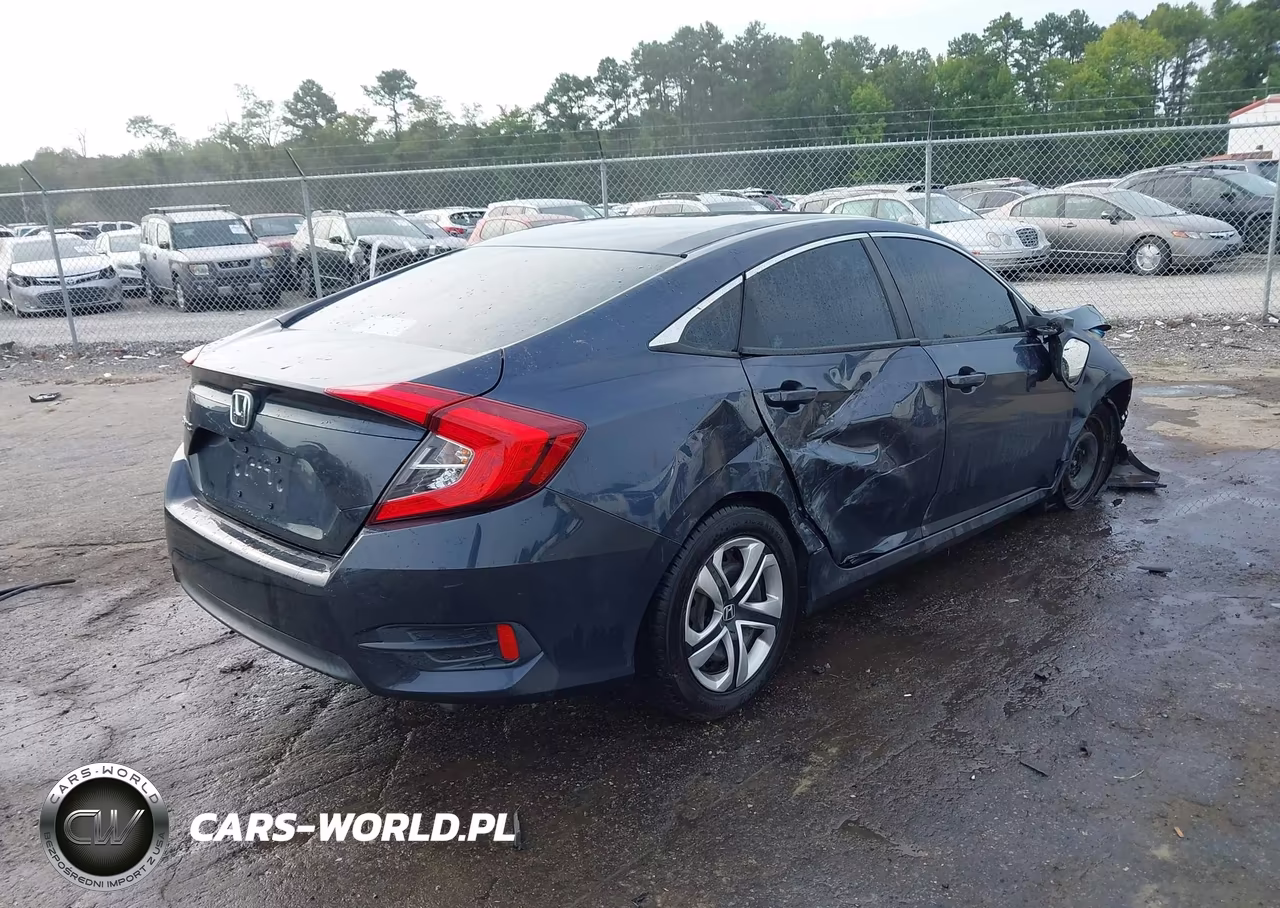 2016 Honda Civic Lx VIN:19XFC2F52GE006299 - 4