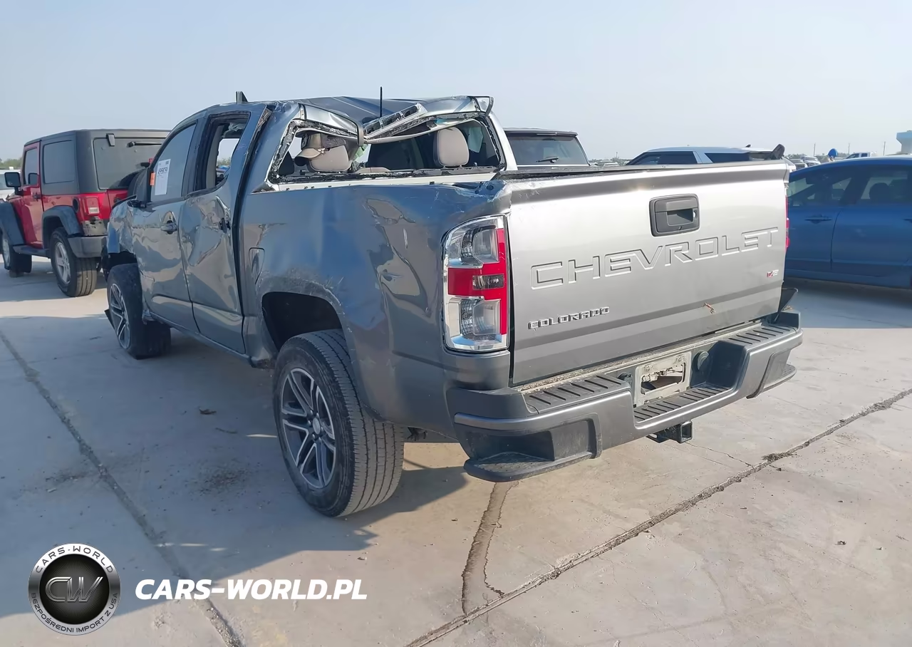 2021 Chevrolet Colorado 2Wd Short Box Wt VIN:1GCGSBEN0M1200241 - 3