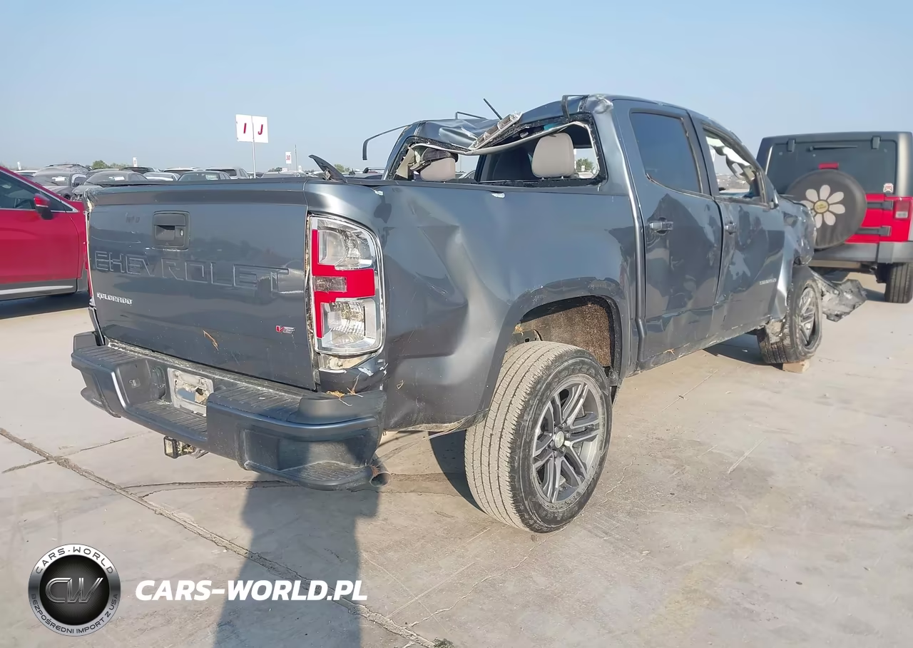 2021 Chevrolet Colorado 2Wd Short Box Wt VIN:1GCGSBEN0M1200241 - 4