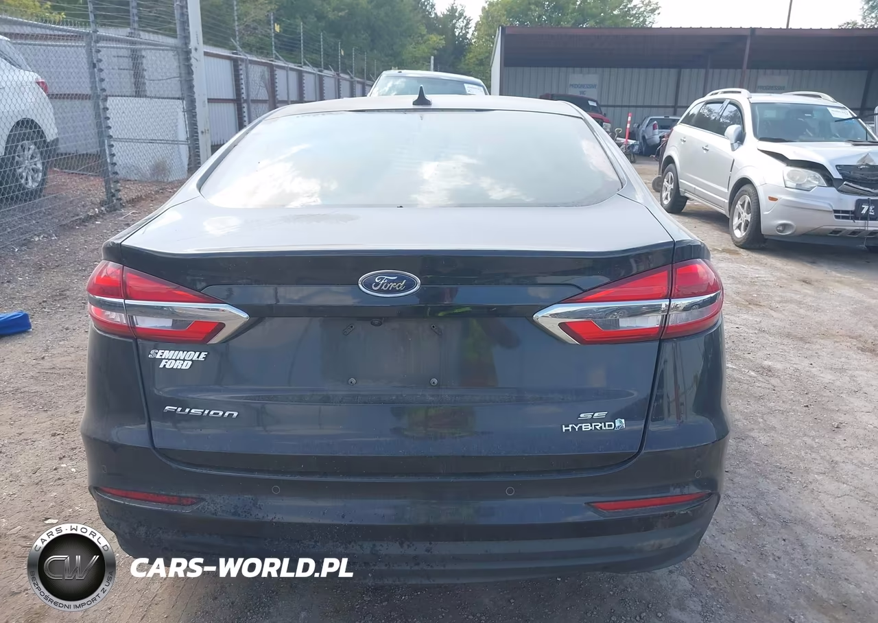 2019 Ford Fusion Hybrid Se VIN:3FA6P0LU6KR182283 - 15