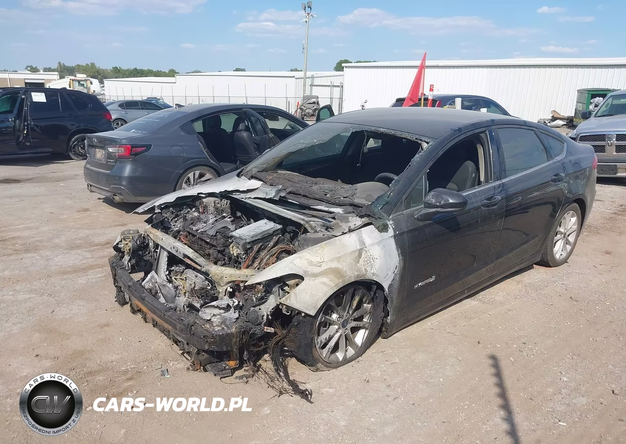 2019 Ford Fusion Hybrid Se VIN:3FA6P0LU6KR182283 - 2