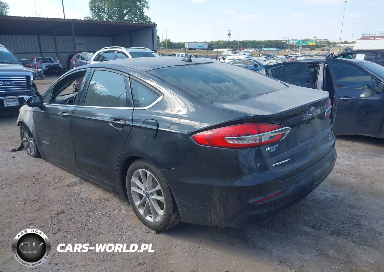 2019 Ford Fusion Hybrid Se VIN:3FA6P0LU6KR182283 - 3