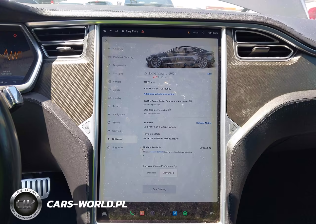 2013 Tesla Model S Performance VIN:5YJSA1DP3DFP13582 - 18