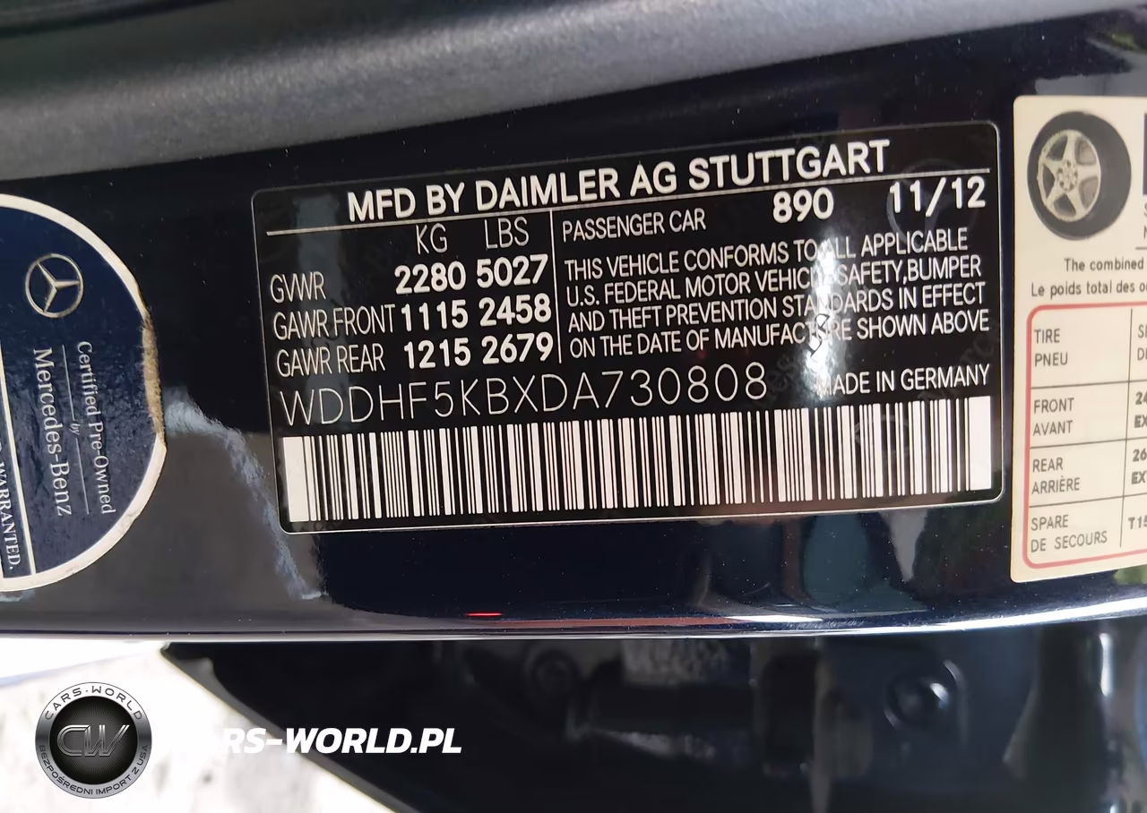 2013 Mercedes-Benz E 350 VIN:WDDHF5KBXDA730808 - 9