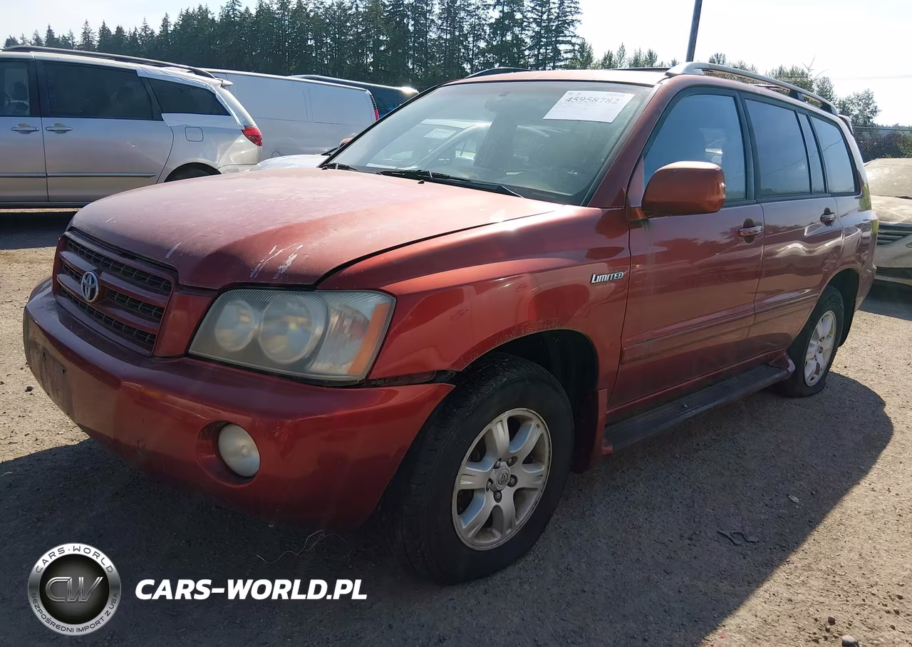2003 Toyota Highlander Limited V6 VIN:JTEHF21AX30140237 - 2
