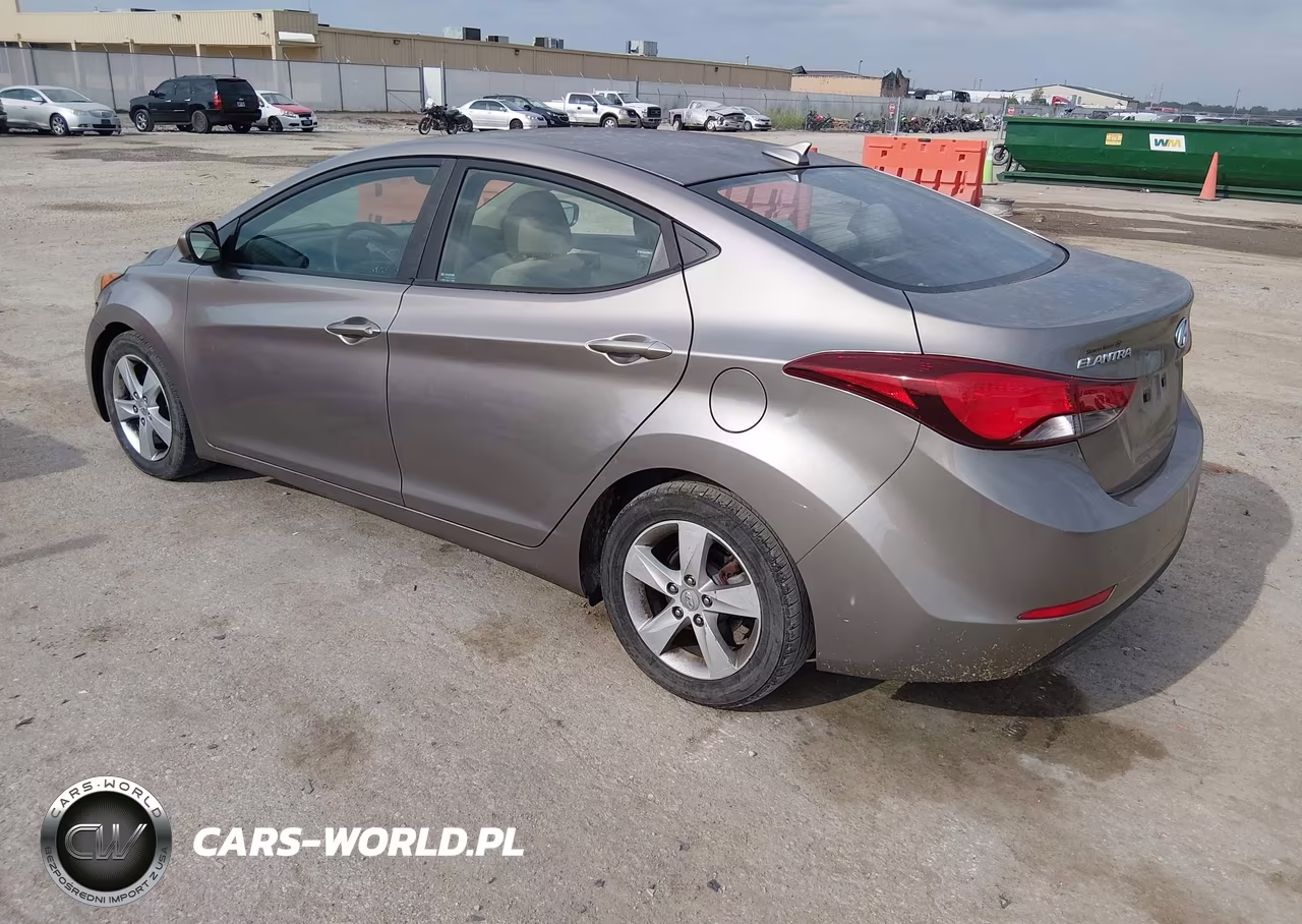 2016 Hyundai Elantra Se VIN:5NPDH4AE7GH669407 - 3