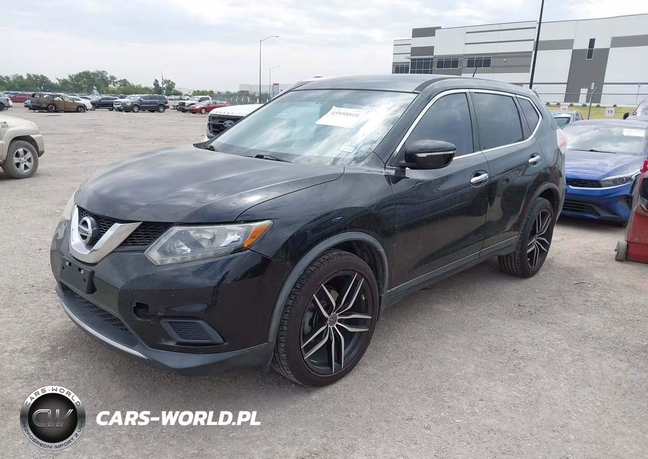 2015 Nissan Rogue S VIN:KNMAT2MT4FP585371 - 2