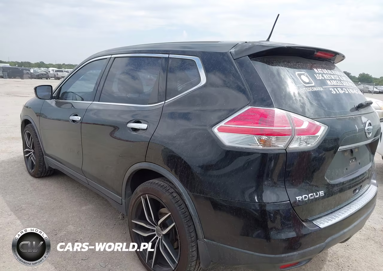 2015 Nissan Rogue S VIN:KNMAT2MT4FP585371 - 3
