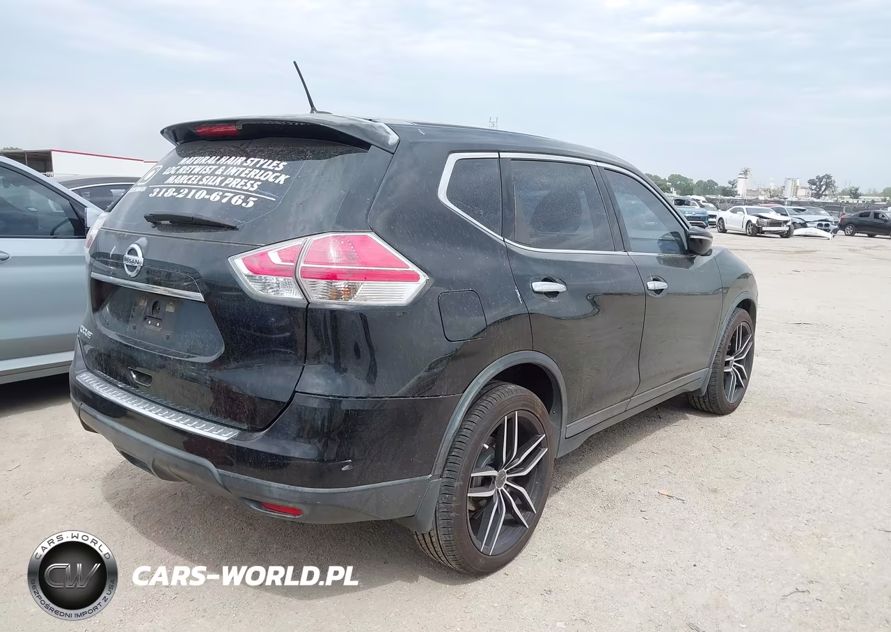 2015 Nissan Rogue S VIN:KNMAT2MT4FP585371 - 4