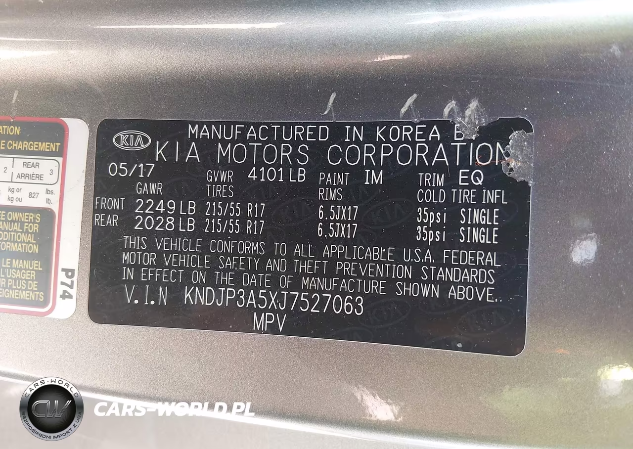 2018 Kia Soul + VIN:KNDJP3A5XJ7527063 - 9